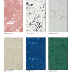 Artificial marble wall panels